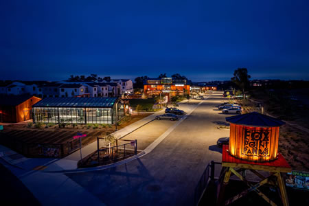 Encinitas Fox Point Farms Commercial Outdoor Lighting