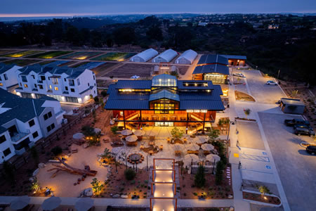 Encinitas Fox Point Farms Commercial Outdoor Lighting