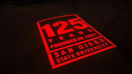 Trolley Station Snapdragon Stadium San Diego Commercial Lighting