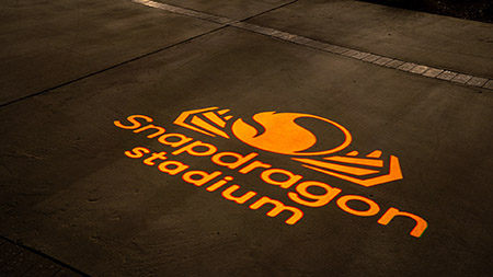 Trolley Station Snapdragon Stadium San Diego Commercial Lighting